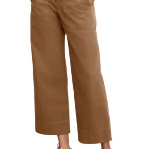Sabine Cotton Canvas Pant - Clove