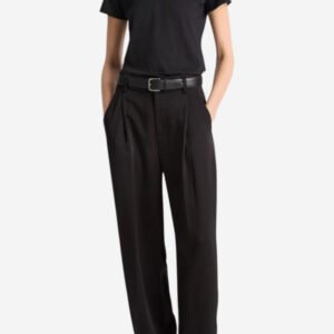 Essential Pima Cotton Crew Neck T-Shirt - Black