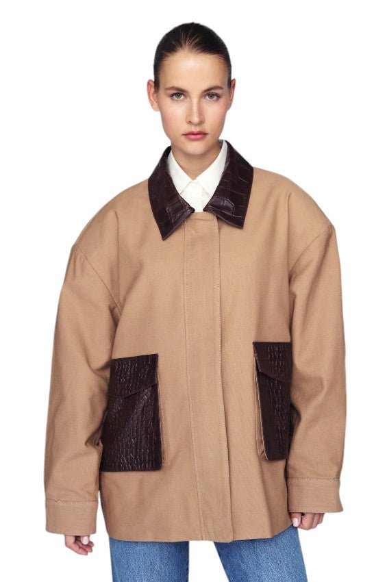 Magda Jacket - Biscotti/Canvas - Image 2