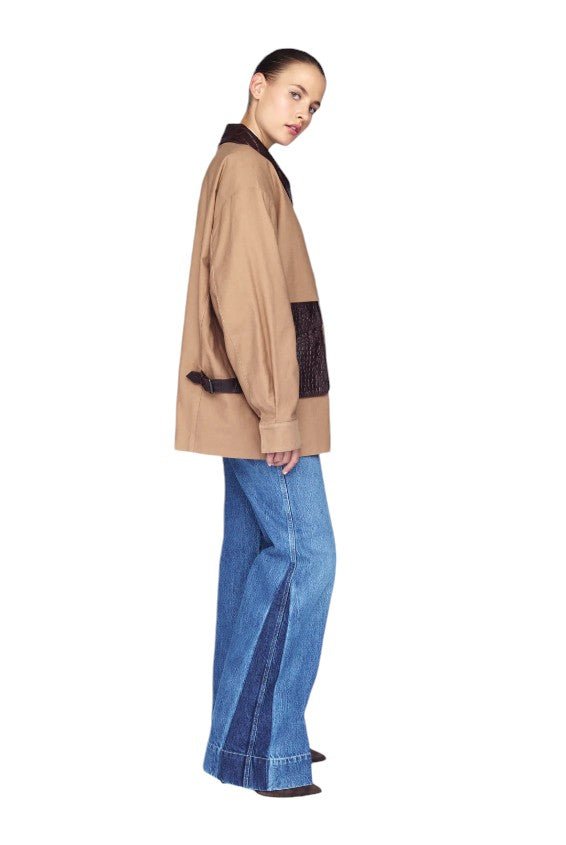 Magda Jacket - Biscotti/Canvas - Image 3